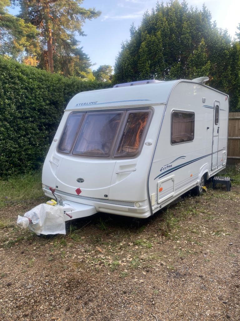 Sterling Eccles Topaz 2 berth caravan 2005