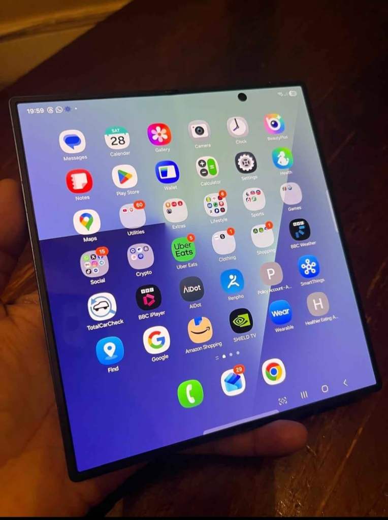 Samsung Galaxy Z fold7 1tb unlocked (dual sim)