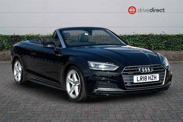 2018 Audi A5 2.0 TFSI Quattro S Line 2dr S Tronic CONVERTIBLE PETROL Automatic