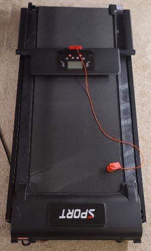 MURTISOL Folding Portable Electric Treadmill for Home with LCD Display & Low Noise Motor