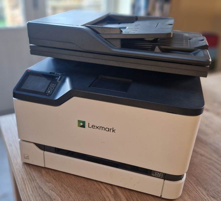 Multifunction Colour Laser Printer & Scanner & Copier & Fax [Lexmark MC3326adwe]