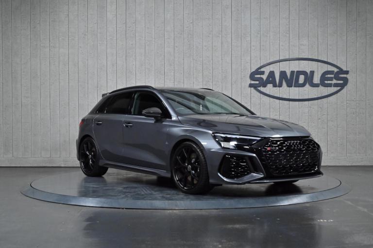2023 Audi RS3 2.5 TFSI Carbon Black Sportback S Tronic quattro Euro 6 (s/s) 5dr HATCHBACK Petrol ...