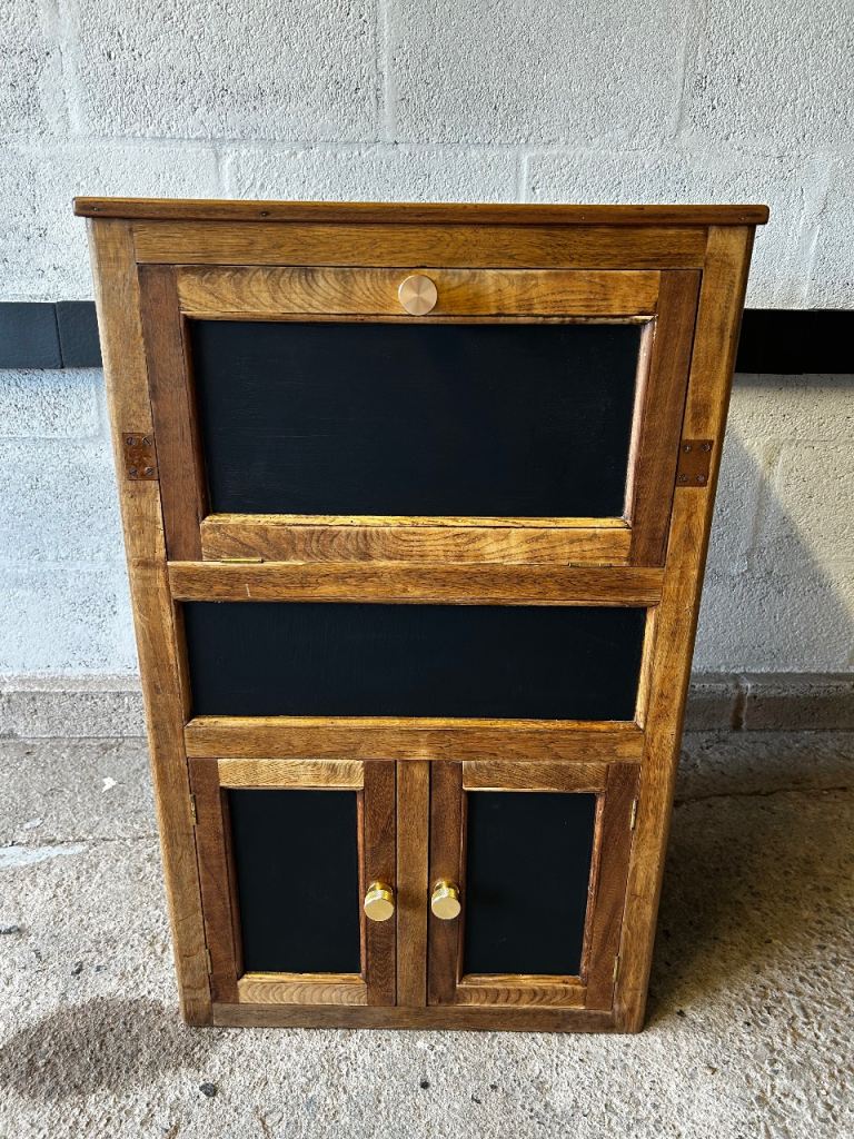 Refurbished record player cabinet