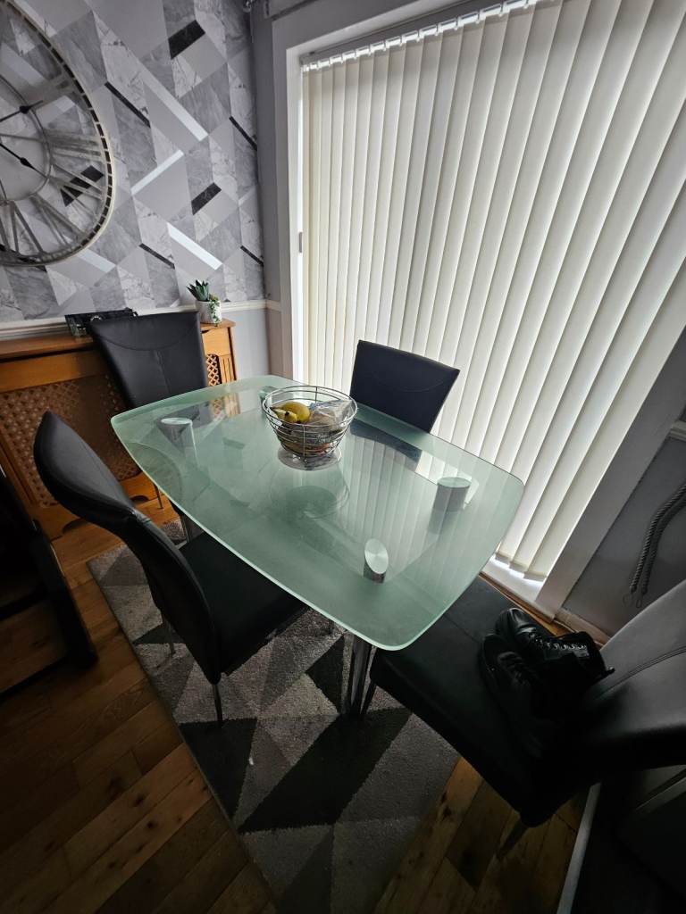 Glass Dining Table