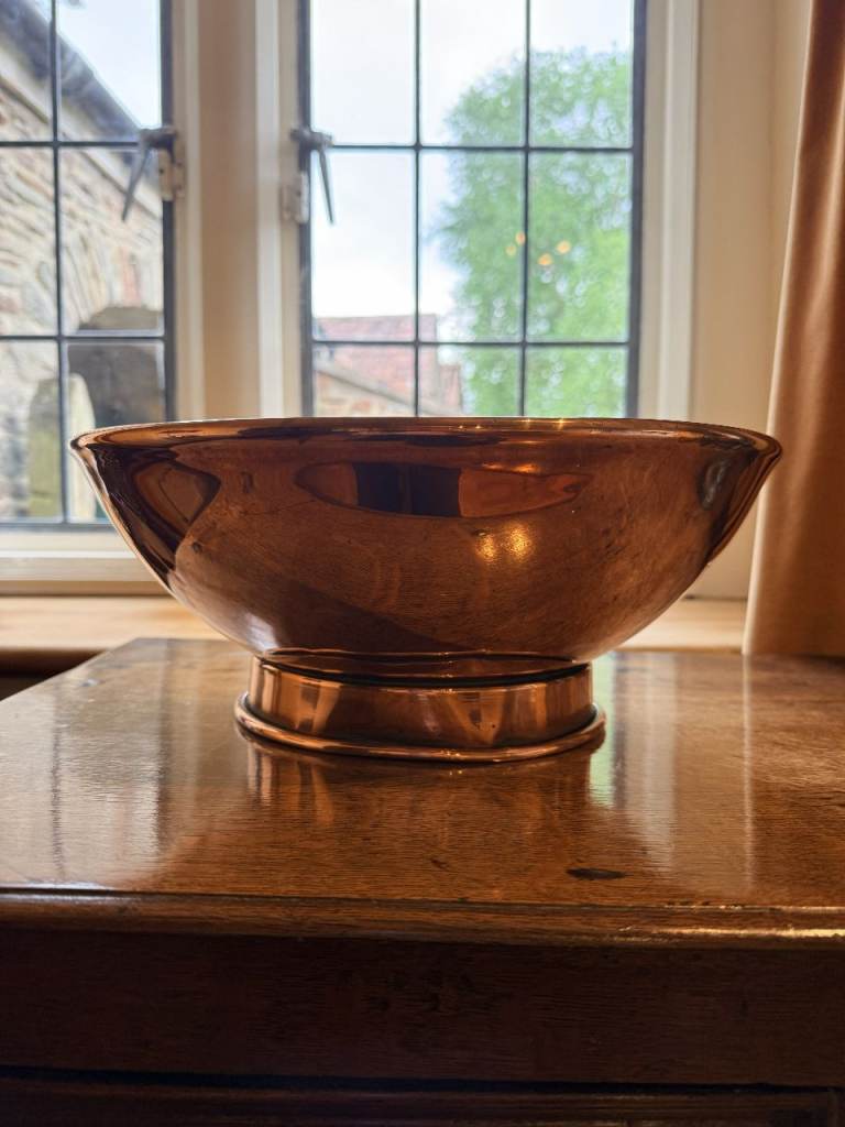 Polished Copper Bowl