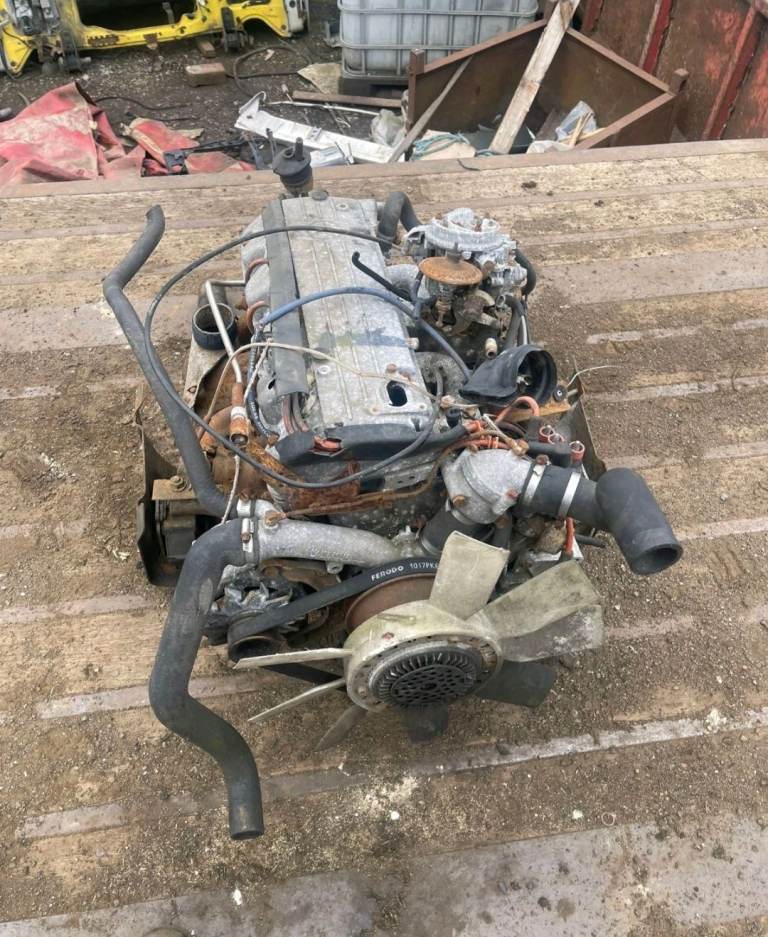 Mercedes M102 Engine Gearbox 190E 200E 230E Classic Car Motor