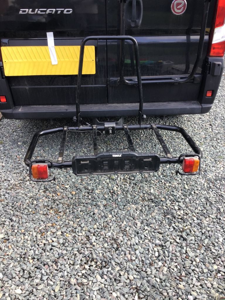 Thule easybase  tow bar rack.