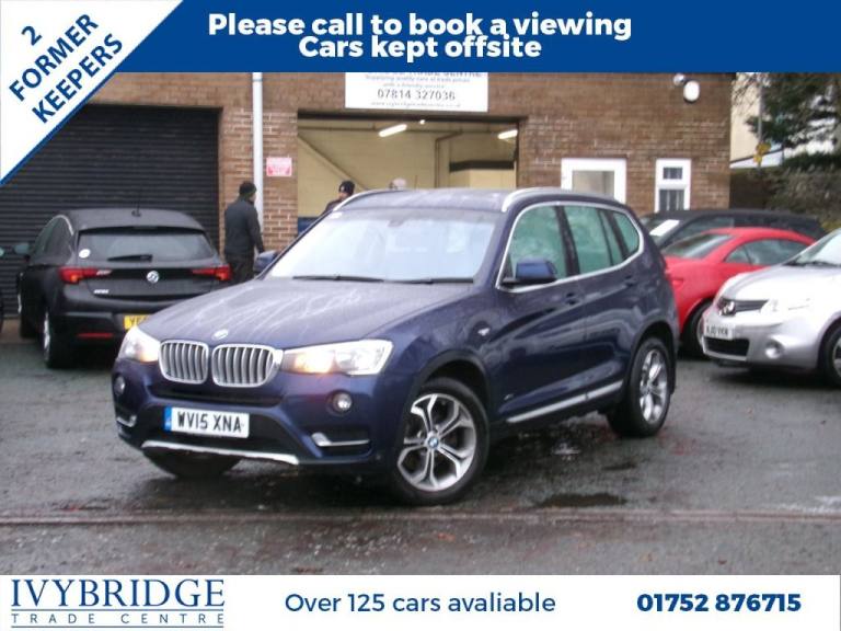 2015 15 BMW X3 2.0 20D XLINE SUV 5DR DIESEL MANUAL XDRIVE EURO 6 (S/S) (190 PS) 