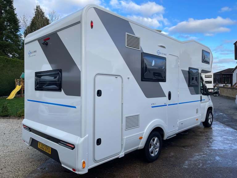 ADRIA SUN LIVING Sun Living By Adria A70 DK 7 Berth Family Motorhome White Manua
