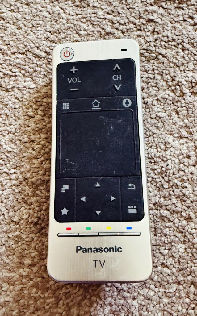 Panasonic Viera TV Touch Pad Remote Control. Model 060-2331