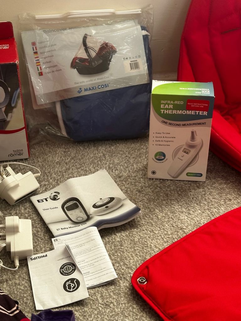 Bundle of baby items from smoke & pet free home