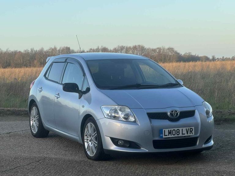 2008 Toyota Auris 1.6 VVTi SR 5dr HATCHBACK Petrol Manual