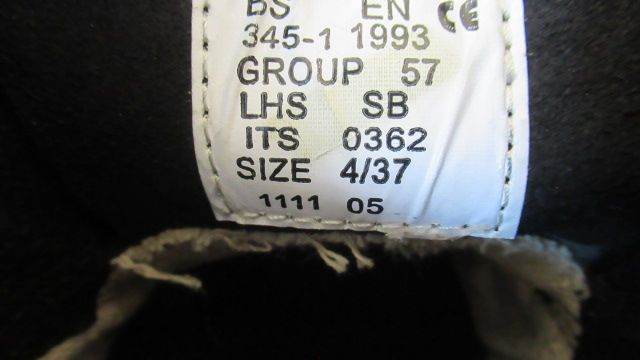 Safety Boots Size 4/37