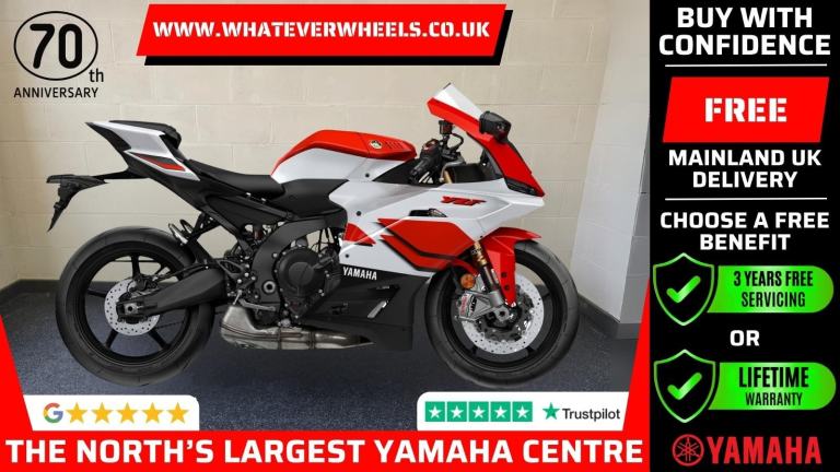 3YRS Free Servicing or Lifetime Warranty Yamaha YZF-R9 70TH ANNIVERSARY EDITION