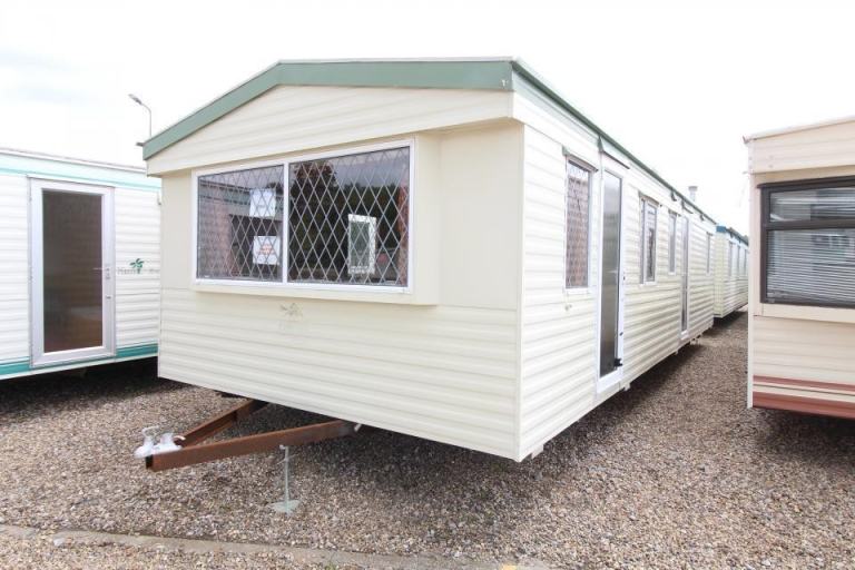Static Caravan Mobile Home Atlas Oasis 32x12ft 2 Beds SC8851