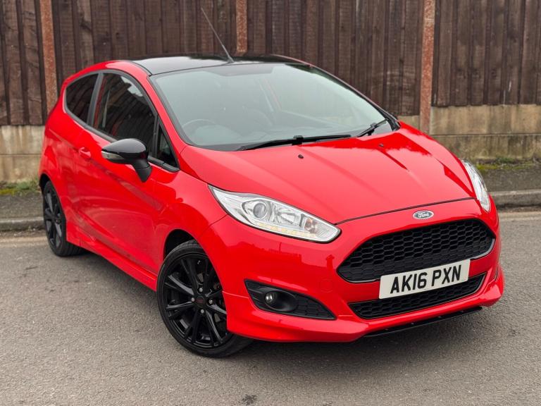 2016 Ford Fiesta 1.0 EcoBoost 140 Zetec S Red 3dr HATCHBACK PETROL Manual