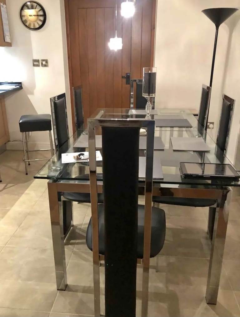 Table and chairs