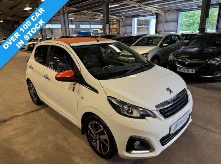 2018 Peugeot 108 1.2 PureTech Roland Garros Top Hatchback Petrol Manual
