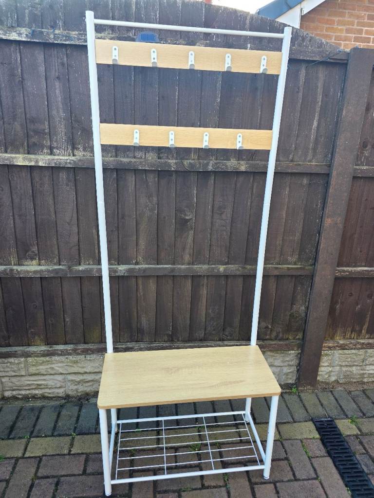 Coat and shoe stand 