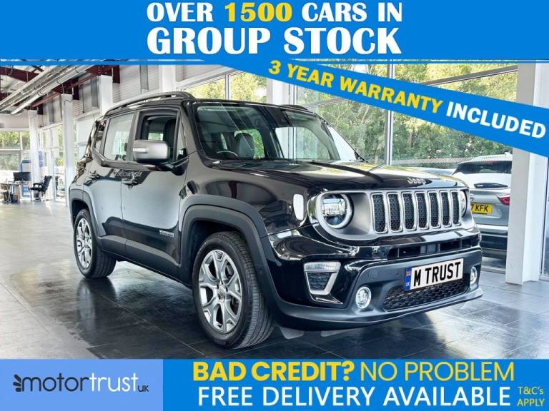 2019 Jeep Renegade 1.3 GSE T4 Limited SUV 5dr Petrol DDCT Euro 6 (s/s) (150 ps) F/S/H! 1 OWNER ES...