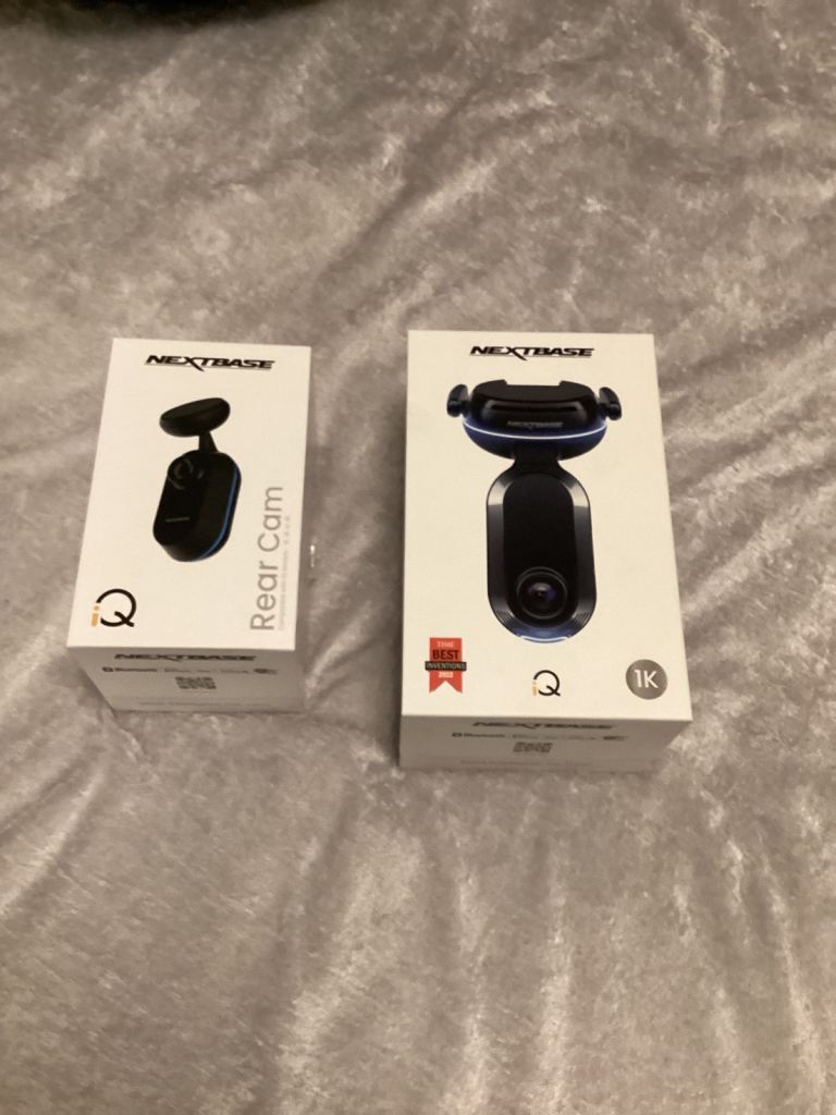Next Base iQ Dashcam (front and rear)
