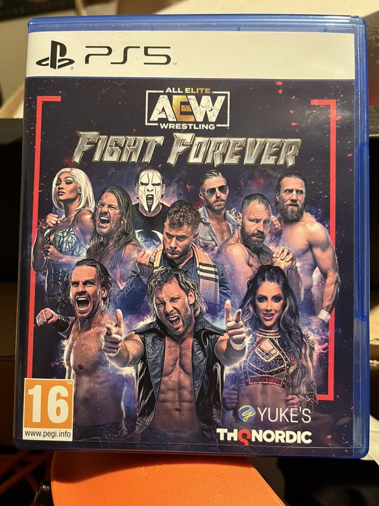 AEW FIGHT FOREVER PS5 GAME 