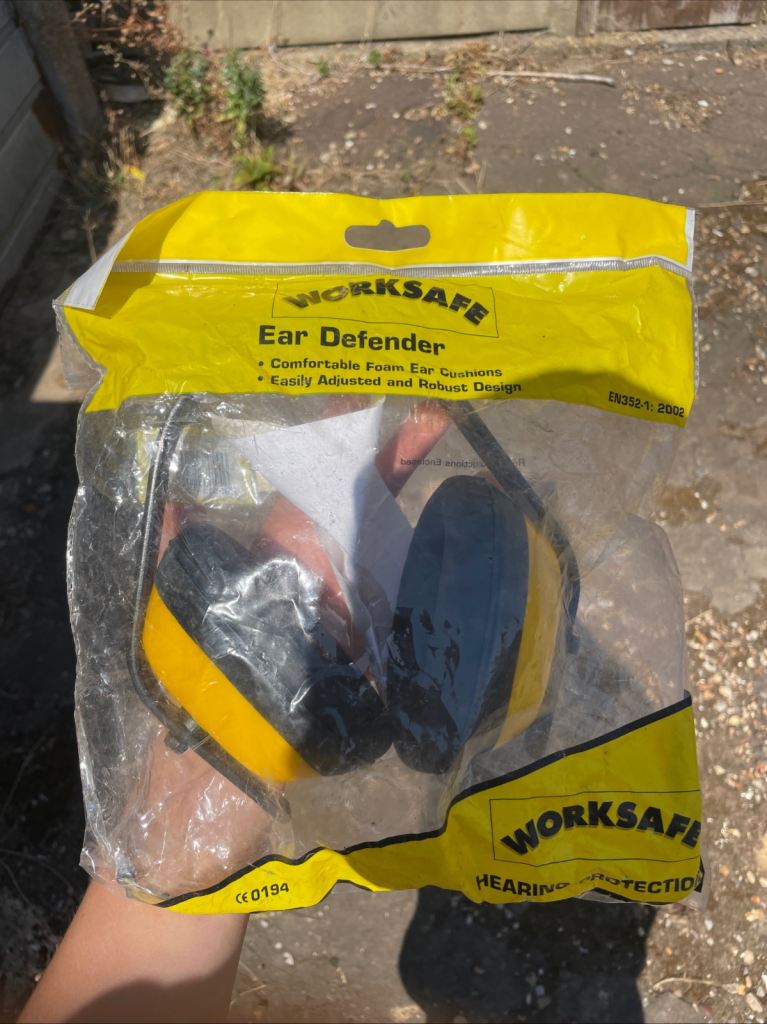 WORKSAFE Ear Defender Hearing Protection – NEW