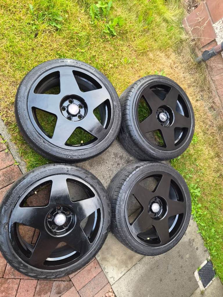 18 inch genuine bola alloys pcd 5x112 audi vw