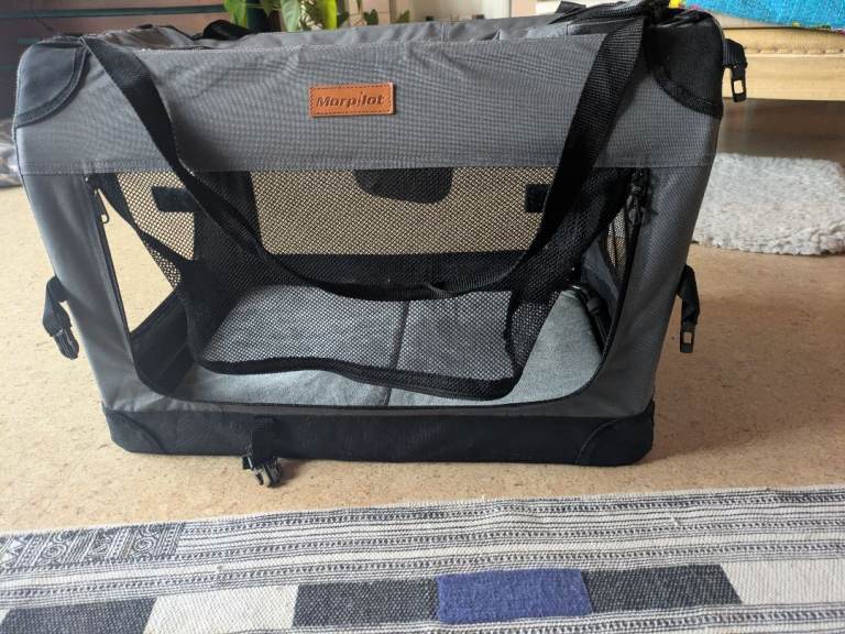 Small dog travel crate