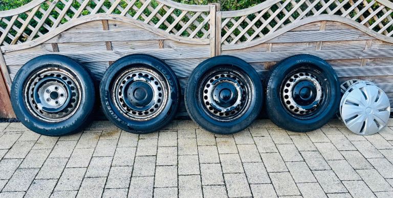 VW Transporter Steel wheels and tyres 205/65/16C