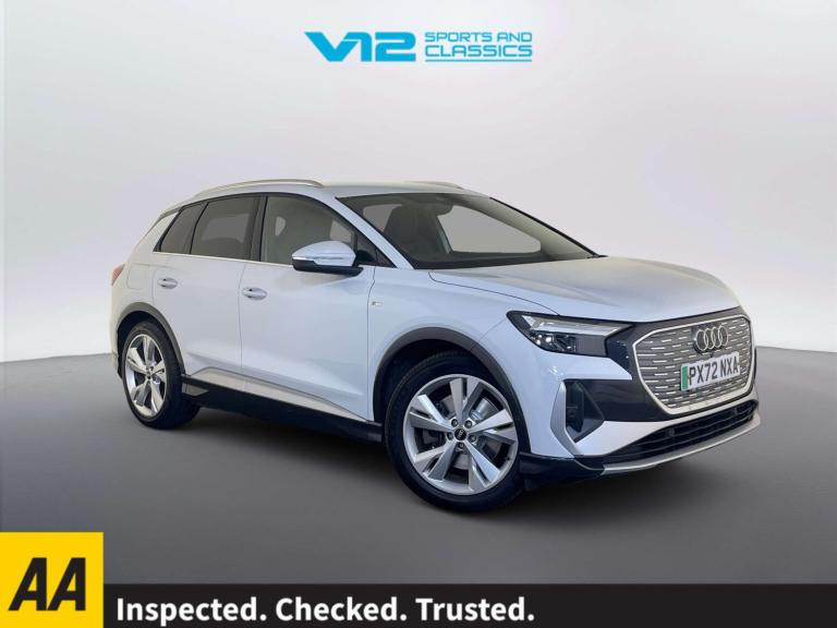 2022 Audi Q4 e-tron 50 S line SUV 5dr Electric Auto quattro 82kWh (299 ps) SUV Electric Automatic