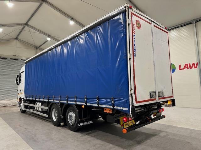Mercedes Actros 2535 6x2 Sleeper Cab Curtainsider  