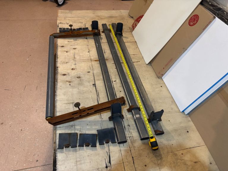 Commercial roof rack 