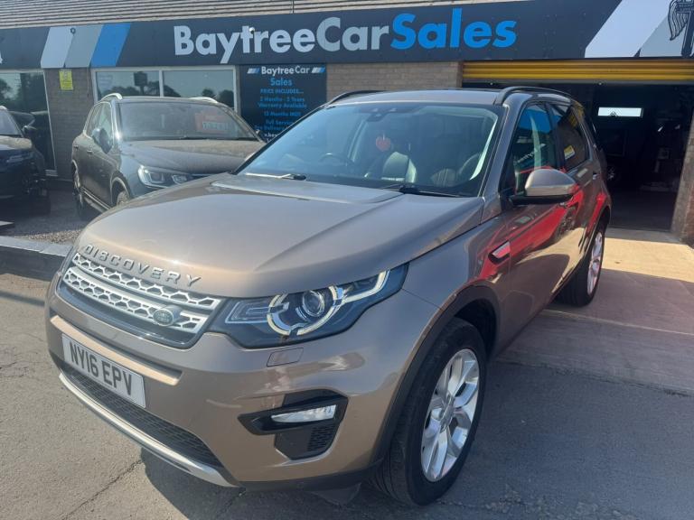 LAND ROVER DISCOVERY SPORT 2.0 TD4 HSE Brown Auto Diesel 2016