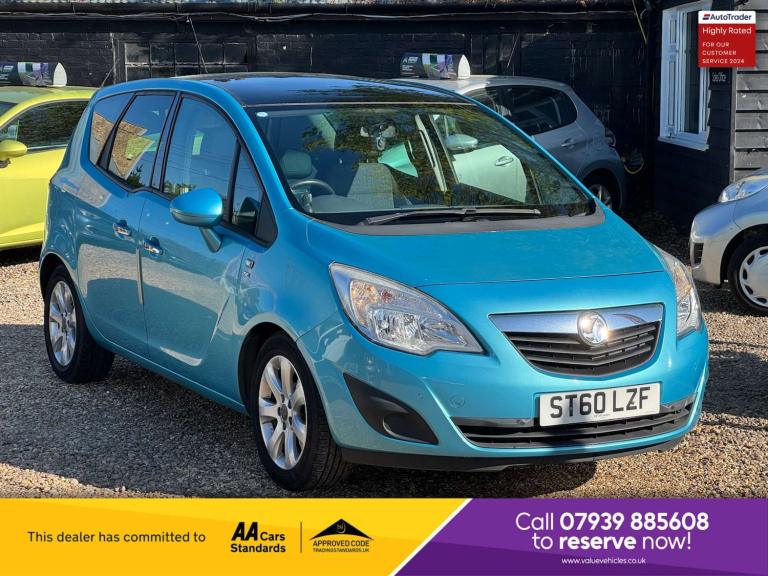 2010 Vauxhall Meriva 1.7 Meriva SE CDTi Auto 5dr MPV Diesel Automatic