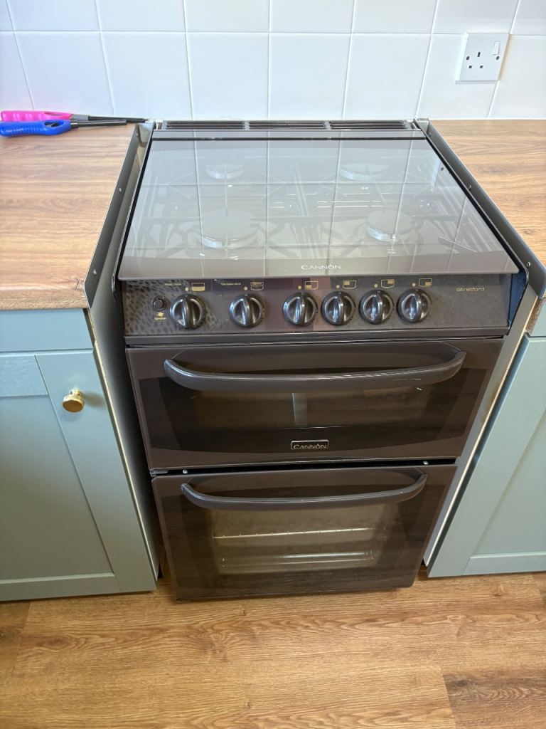 Cannon Freestanding Gas Cooker – Good Condition, Double Oven