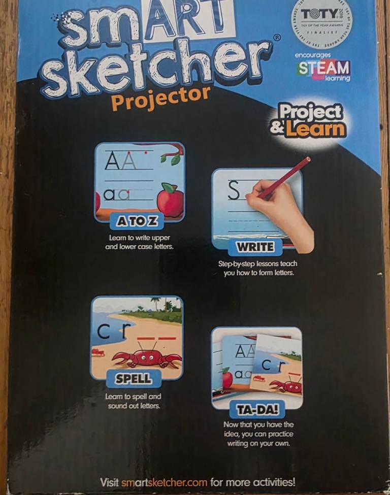 Smart Sketcher Projector, great for kids to learn drawing and letters ...