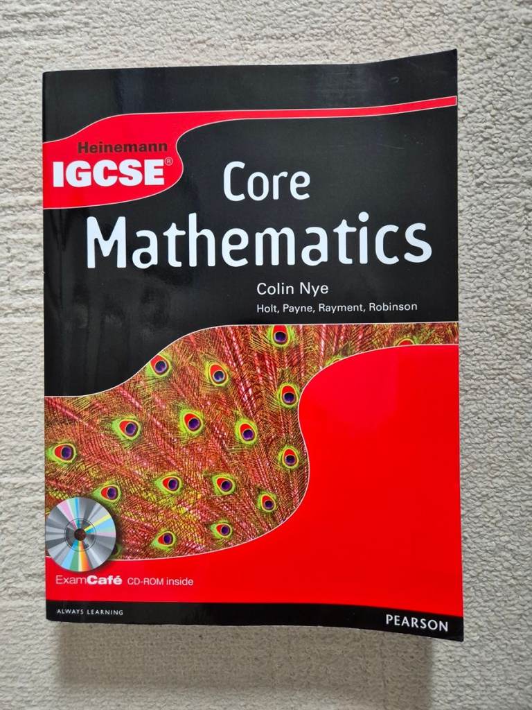Heinemann IGCSE Core Mathematics Student Book with Exam Cafe CD