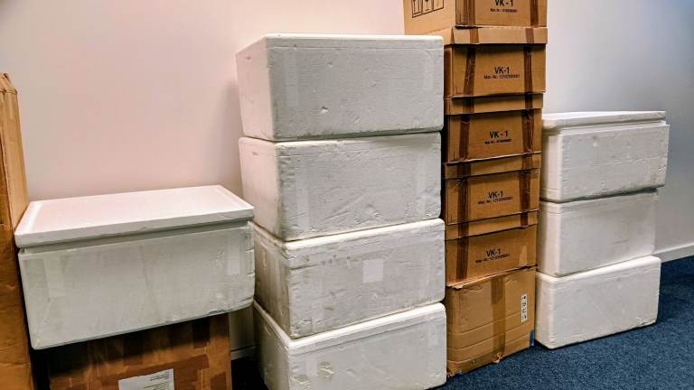 Polystyrene Boxes With Lids