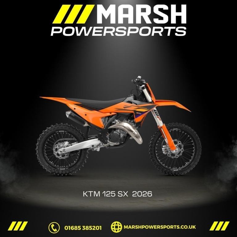 125 SX 2026 Model - KTM Main Dealer - Reserve NOW