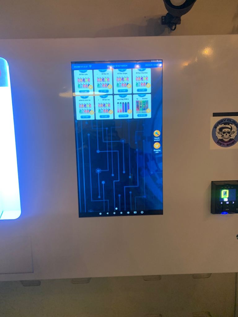 Interactive Display Vending Machine x3 – Good Condition
