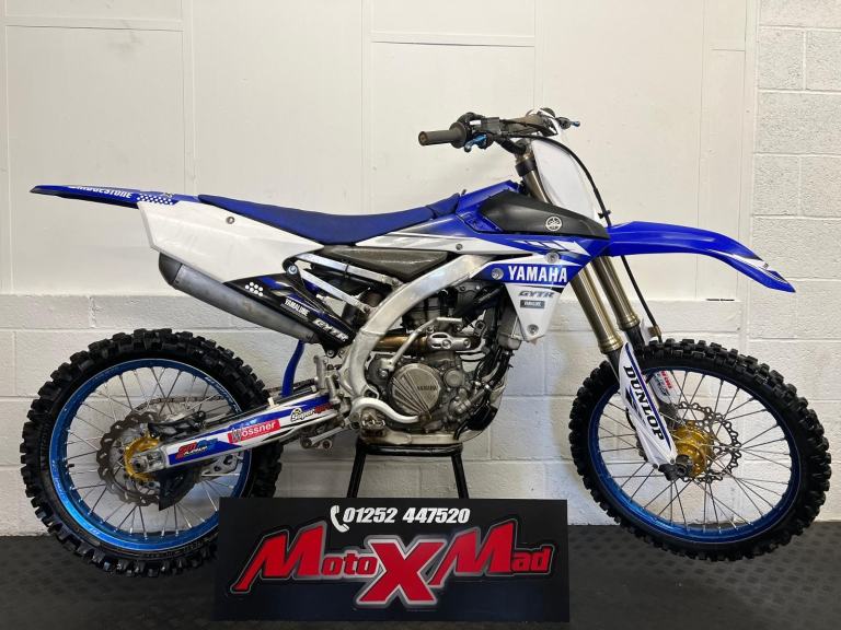 2016 YAMAHA YZF 250 Blue & Gold Talon wheels 4 stroke yz motocross bike