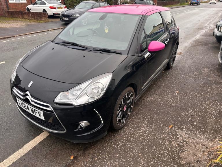 2014 Citroen DS3 1.6 e-HDi 115 Airdream DSport Pink 3dr HATCHBACK Diesel Manual