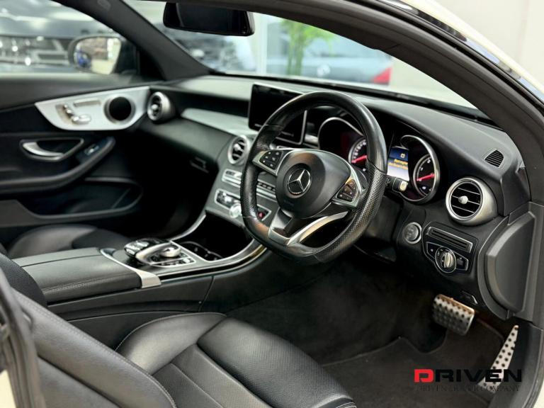 MERCEDES BENZ C220d COUPE AMG LINE PREM C CLASS C63 KIT+PAN ROOF + FREE DELIVERY
