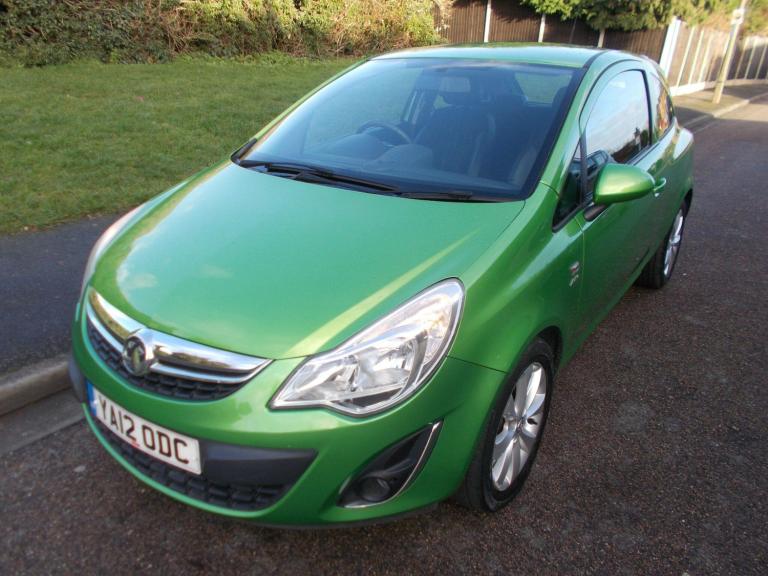2012 Vauxhall Corsa 1.2 16V Active Euro 5 3dr (A/C) HATCHBACK Petrol Manual