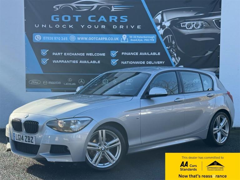2014 BMW 1 Series 116d M Sport 5dr Step Auto HATCHBACK DIESEL Automatic