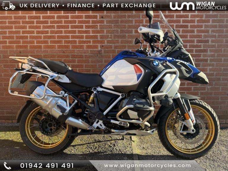 BMW R1250 GS ADVENTURE RALLYE EDITION, 2019/69 WITH JUST 7,133 MILES, FSH