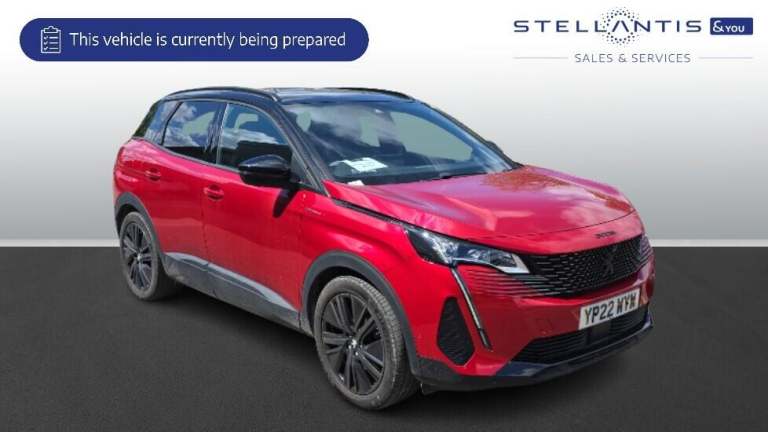 2022 Peugeot 3008 1.6 Hybrid4 300 GT 5dr e-EAT8 HATCHBACK PETROL/ELECTRIC Automatic