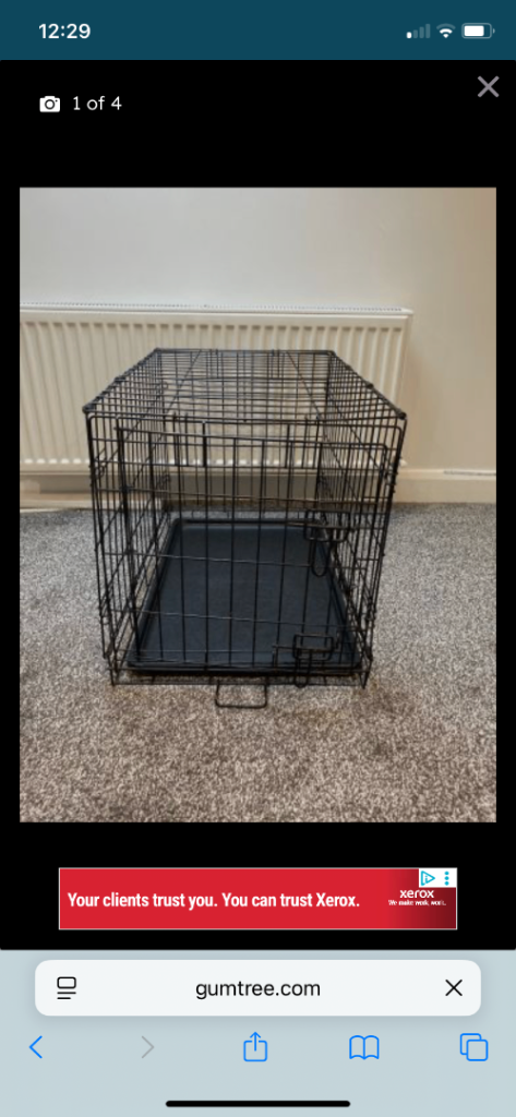 Dog cage 