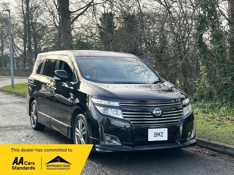 2013 Nissan Elgrand 350 3.5 V6 HIGHWAY STAR URBAN CHROME BLACK LEATHER AUTO 7S  MPV Petrol Automatic
